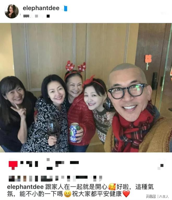 小S穿棉衣老公戴围巾被嘲连空调都舍不得开尊龙AG人生就是博大S一家台北过圣诞!(图10)
