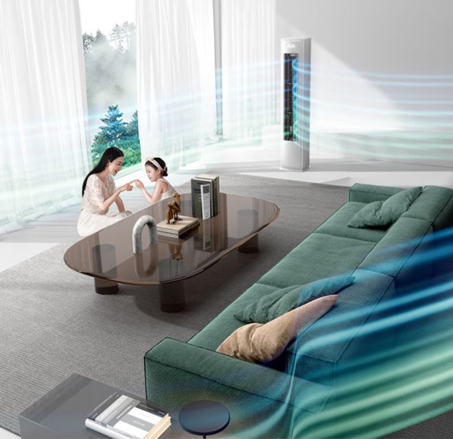 ：海信新风空调X3Pro柜机智能省电更舒适尊龙凯时ag旗舰厅网站高品质客厅空调推荐(图4)